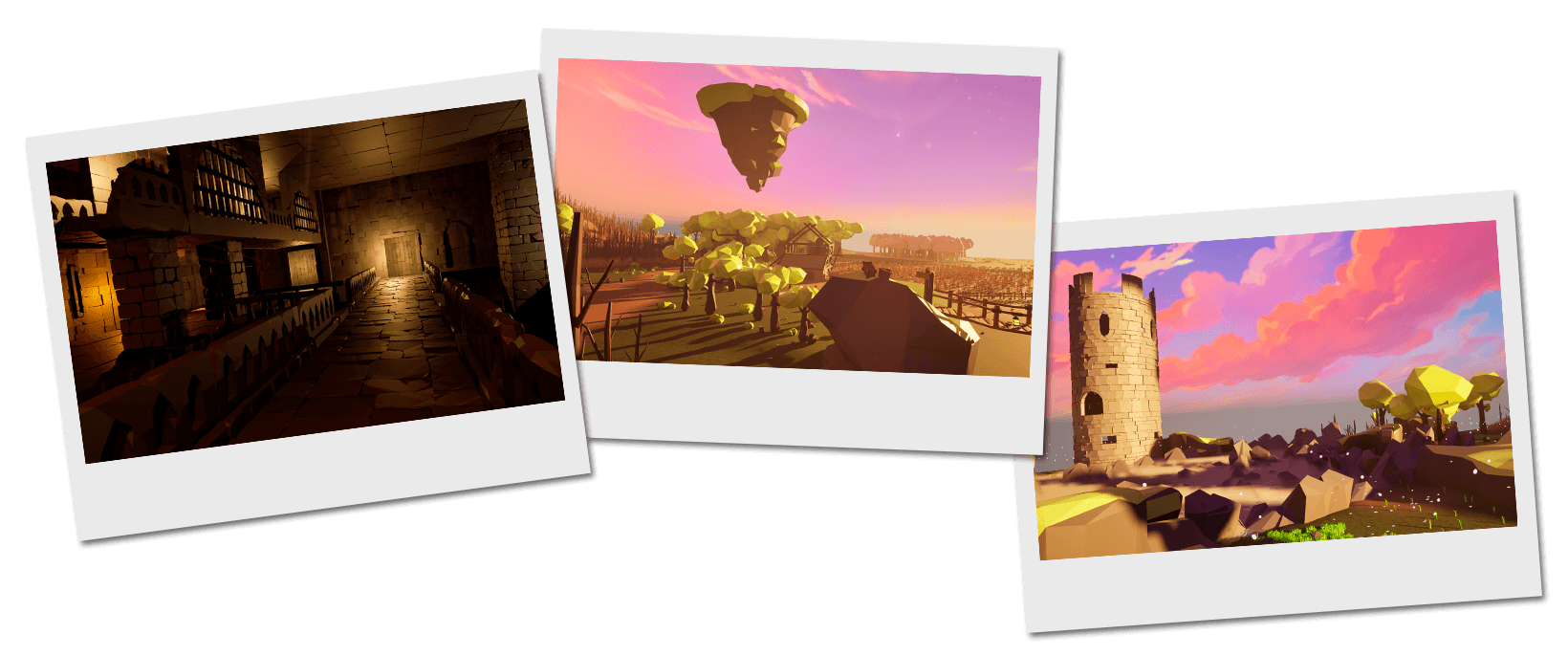 Mythological island environment in Unreal Engine 5